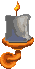 candle pixel art